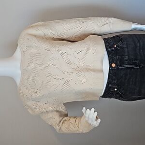 Express cropped sweater